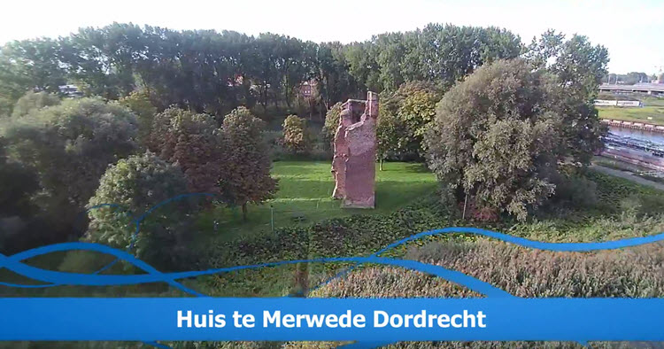 Ruïne Huis te Merwede in Dordrecht