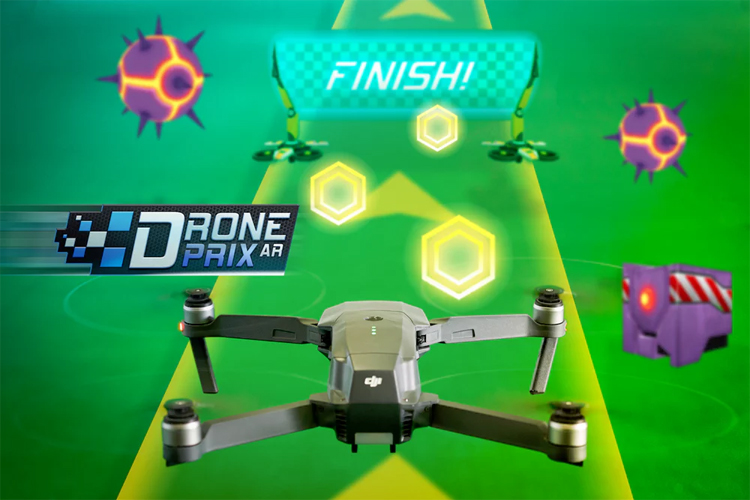 DronePrix Augmented Reality applicatie voor DJI drones