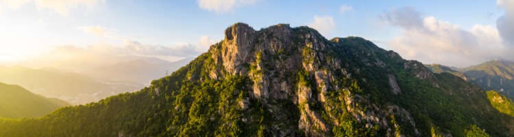 Lion Rock in Hong Kong gefilmd in 4K met DJI Mavic 2