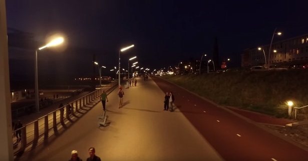 drone-den-haag-boulevard-scheveningen-luchtopname-politie